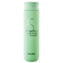 Глубокоочищающий шампунь с пробиотиками Masil 5 Probiotics Scalp Scaling Shampoo (300 мл)